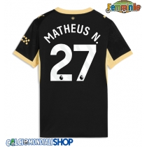 Maglie da calcio Manchester City Matheus Nunes #27 Seconda Maglia Femminile 2026-27 Manica Corta
